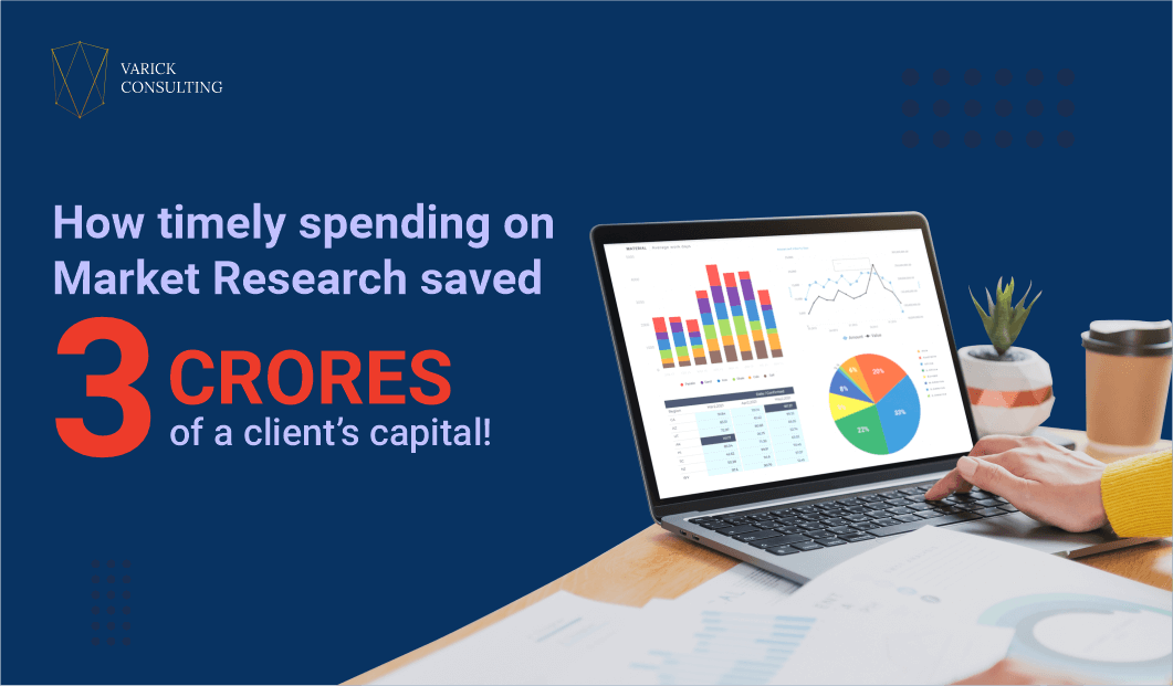 How timely spending on marketing research saved Crores of clients capital